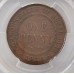 AUSTRALIA 1930 . ONE 1 PENNY . PCGS F15